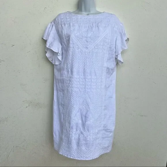 Ralph Lauren White cotton dress size 4 NWT - Picture 6 of 16